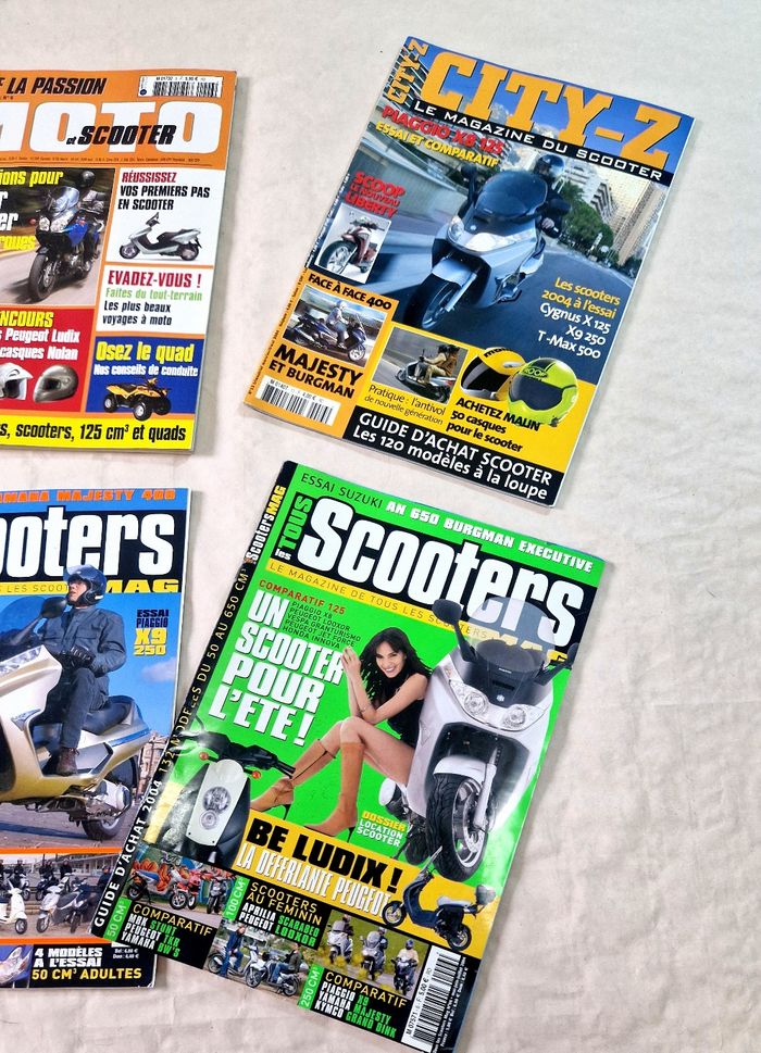 Lot de revue  , magazine moto  , scooter  , collection mix - photo numéro 4