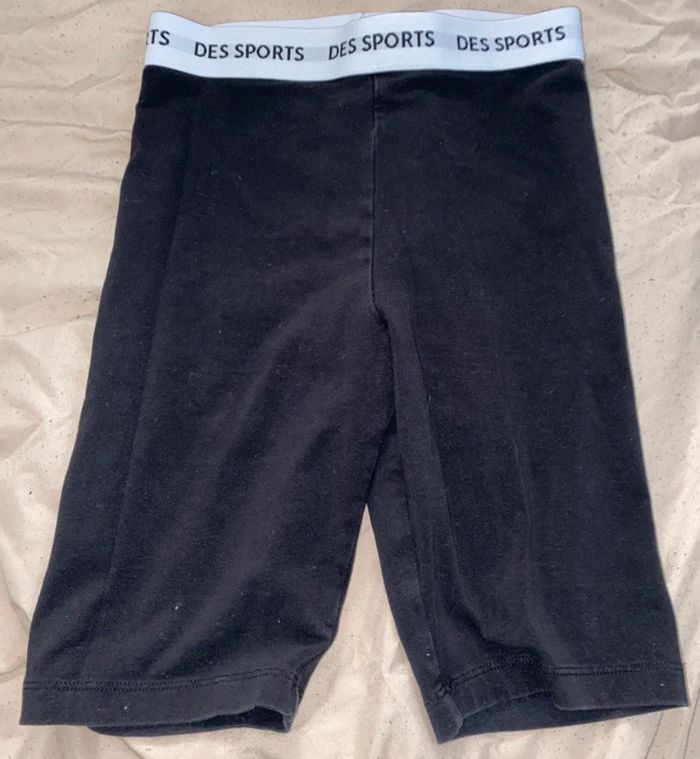 Cycliste noir blanc xs h&m - photo numéro 2