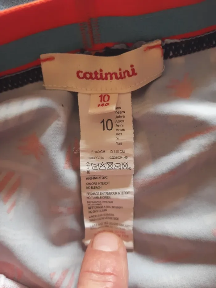 Maillot de bain catimini 10 asn - photo numéro 3