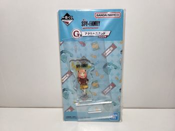 Spy Family ichiban Kuji G Stand Acrylic Mission Start Anya Forger
