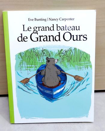 🌺 Livre (école des loisirs) : Le grand bateau de Grand Ours
