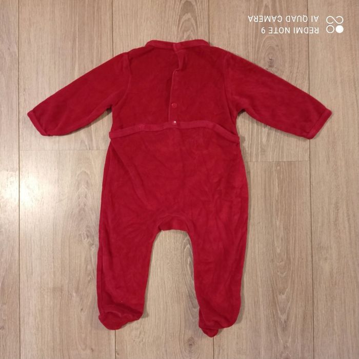 Grenouillère rouge 9mois - photo numéro 4