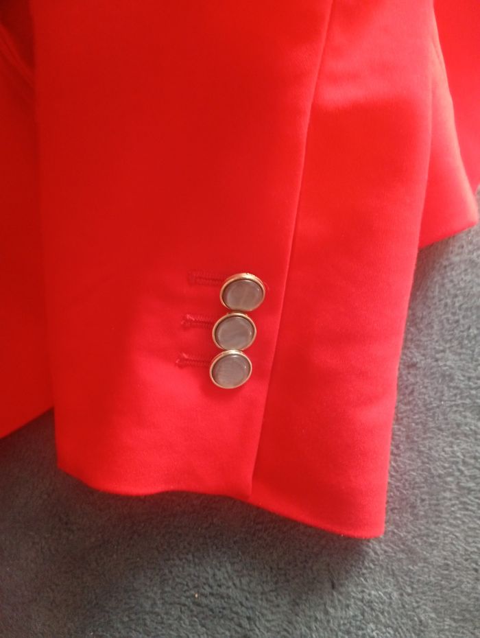 Veste rouge de chez Zara femme - photo numéro 3