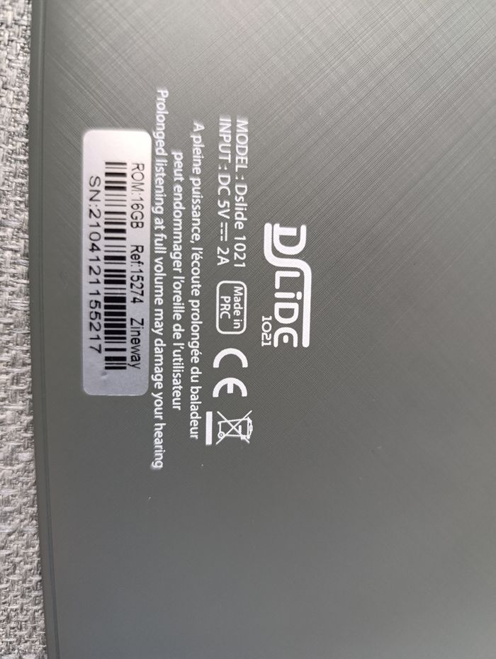 Tablette Danew DSlide 1021 - photo numéro 3