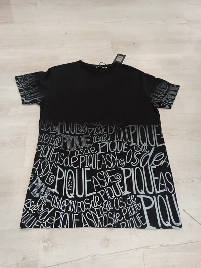 Tee shirt noir homme et blanc xl