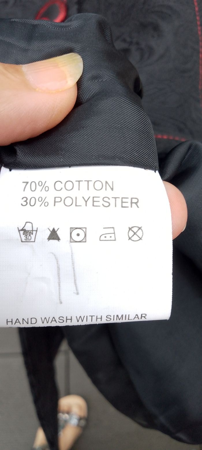 Joli manteau Dy design. ( Style Desigual) Taille S. Boutonnage devant. Martingale au dos. - photo numéro 8