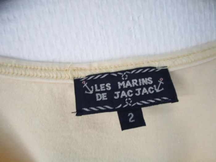 T-shirt jaune vintage vélo 38 TBE - photo numéro 8