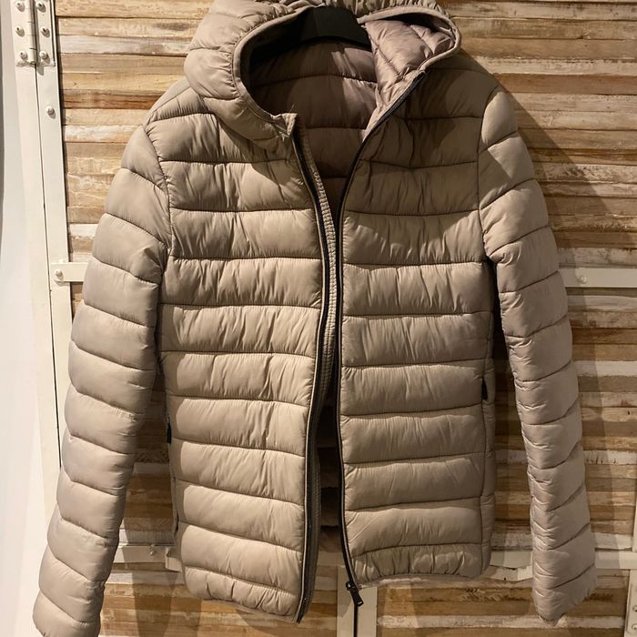 Doudoune garçon beige S