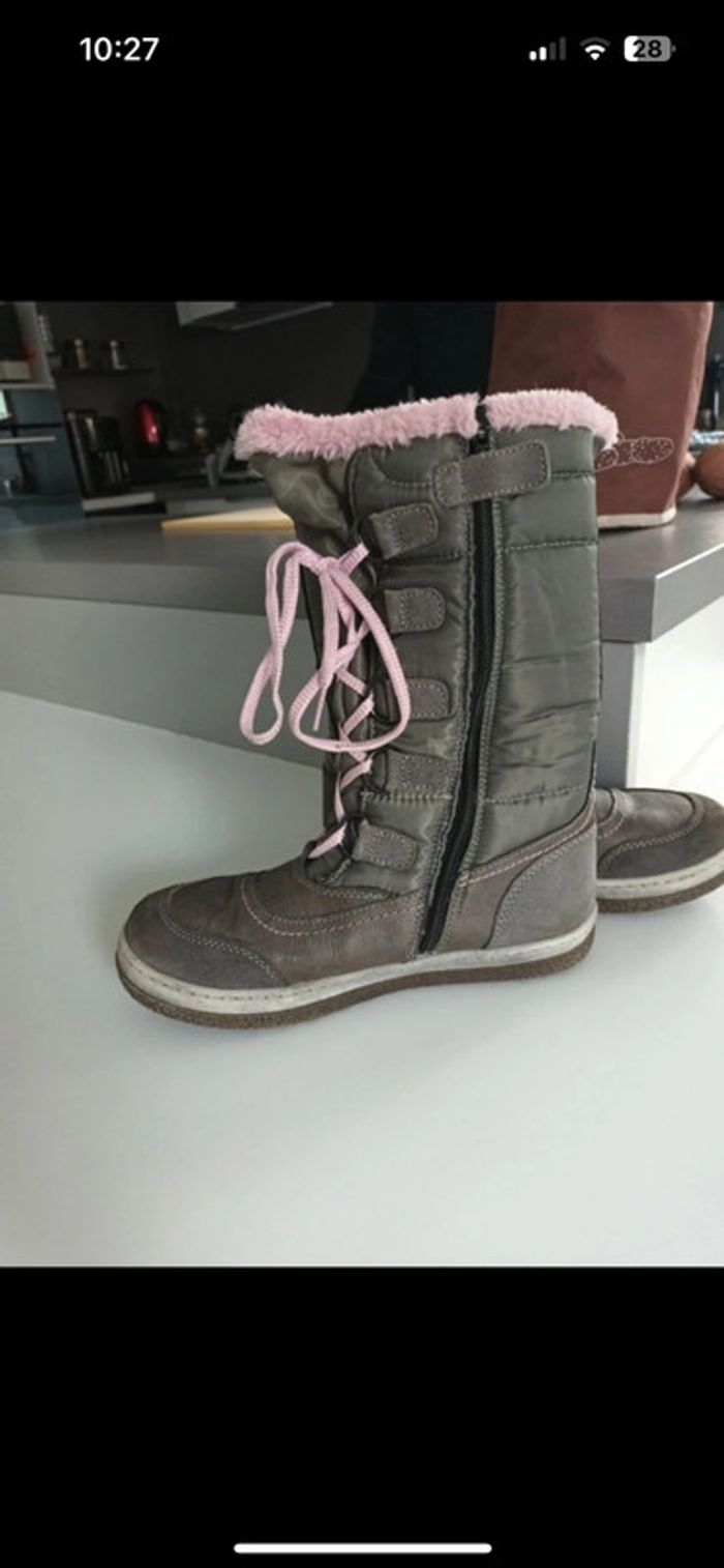 Bottes de neige fille salamander Taille 36 - photo numéro 6
