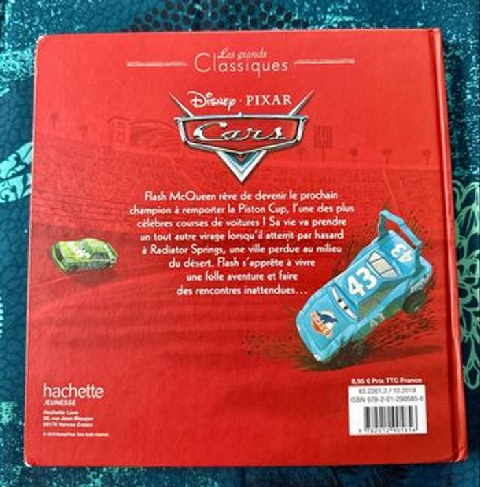 Livre Cars « Les grands classiques - Hachette » - photo numéro 2