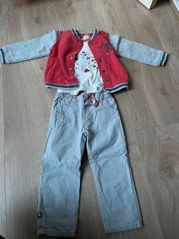 Ensemble sergent major garçon 2 ans