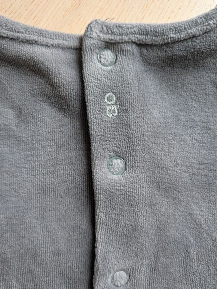 Pyjama velours Obaïbi 1 mois - photo numéro 6