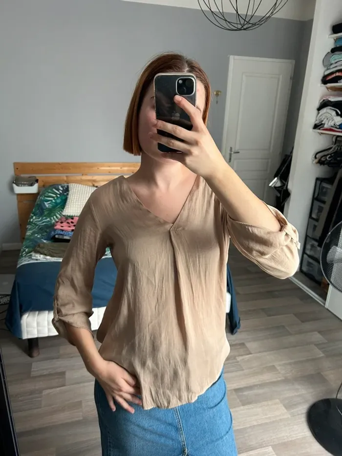 Lot de deux blouses fluide - photo numéro 5