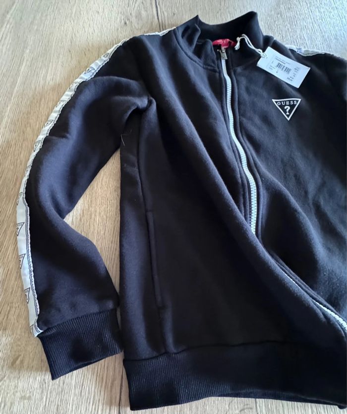 Cardigan noir guess taille 10 ans neuf avec étiquette - photo numéro 6