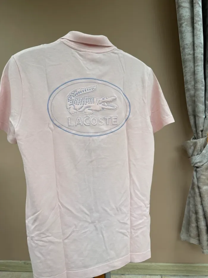 Polo Lacoste rose - photo numéro 2