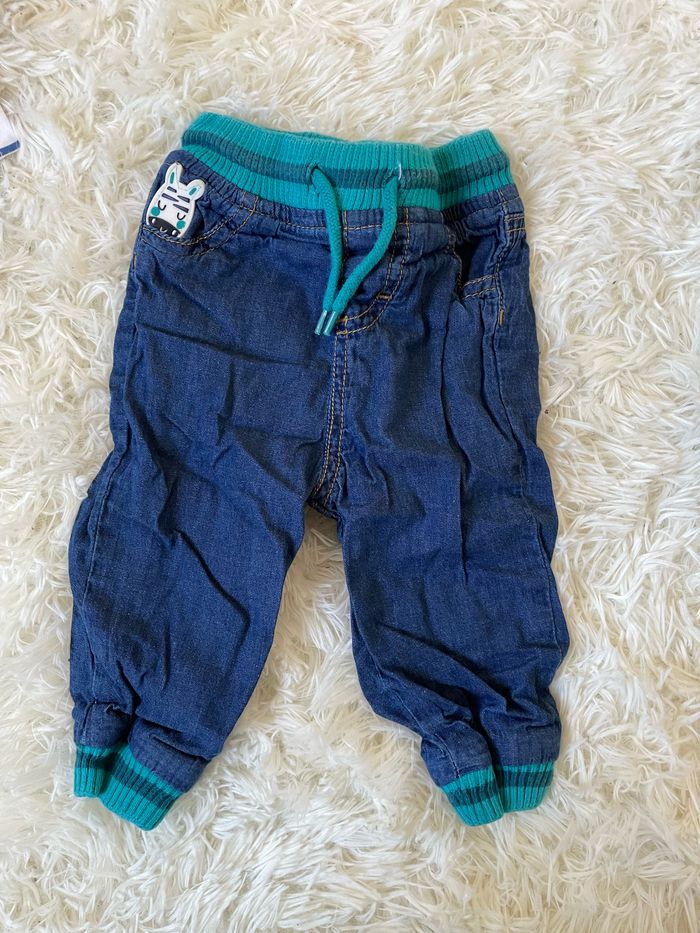 Pantalon bleu vert dpam