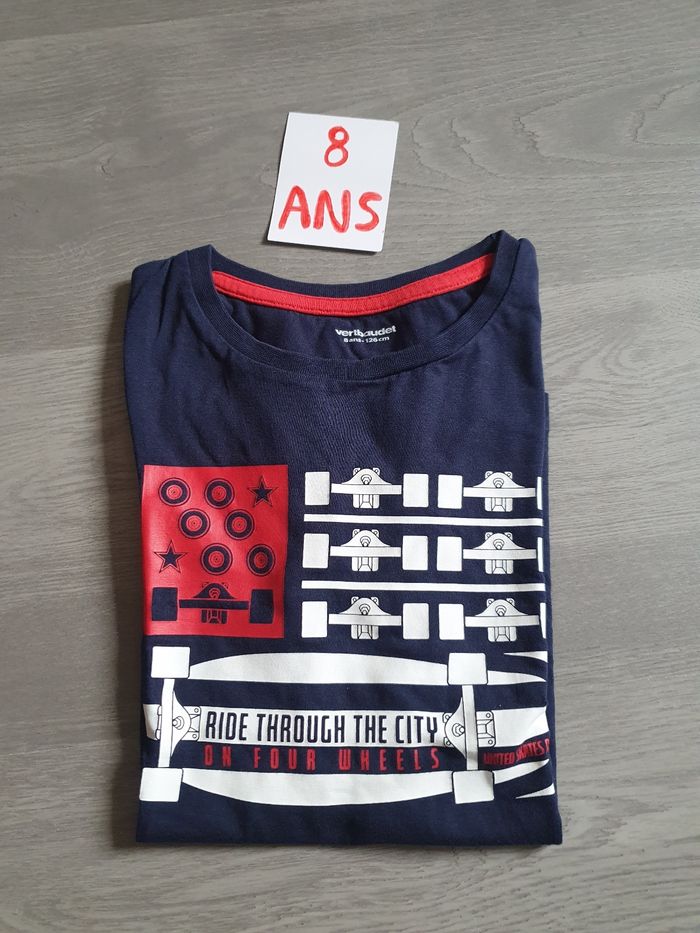 Maillot t-shirt 8ans garçon