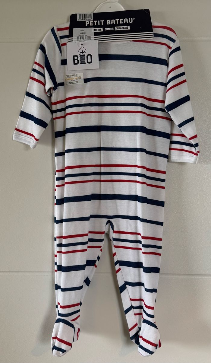 Grenouillère / pyjama Petit Bateau taille 24 mois 86 cm