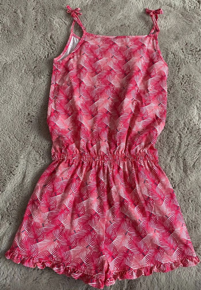 Combishort fine bretelle rose - photo numéro 2