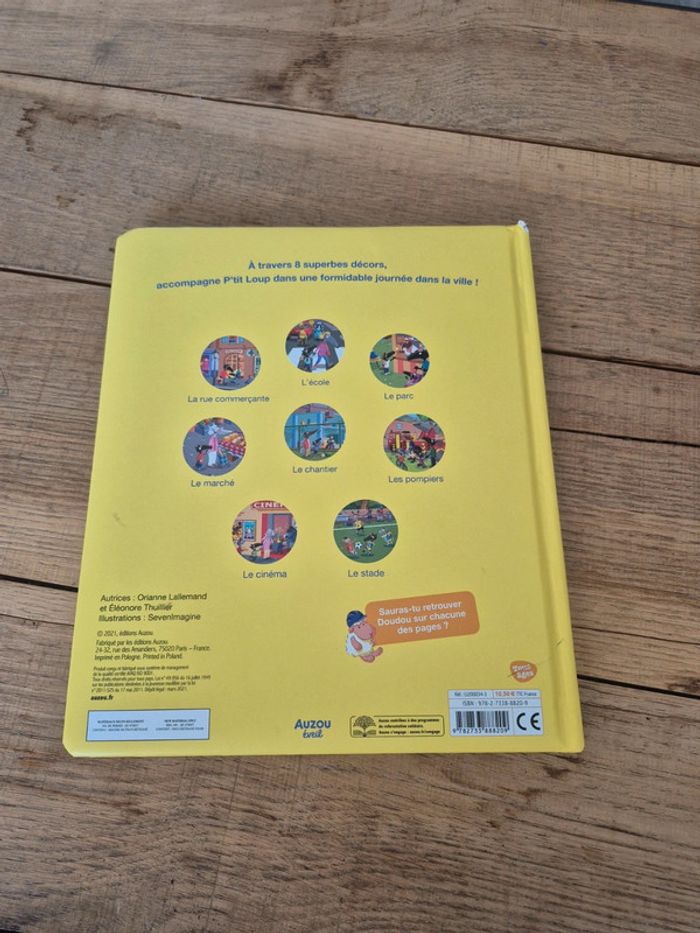 📚 Livre enfant – P’tit Loup Cherche et Trouve : Une journée avec P’tit Loup
Éditions Auzou Éveil - photo numéro 10