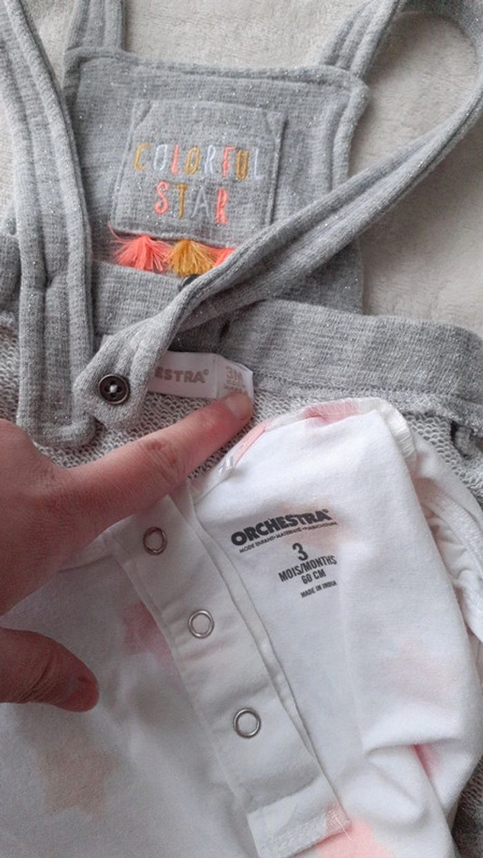 Ensemble robe t shirt à paillettes - photo numéro 2