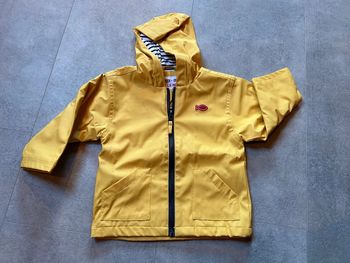 Ciré jaune moutarde, Week-end à la mer. 18 mois