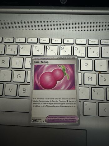 Carte Pokémon Baie Yapap 141/142