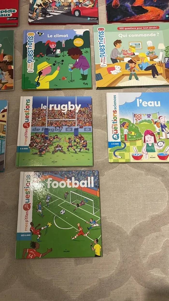 Lot de 11 livres éducatifs “Questions / Réponses” pour enfants – dès 6 ans - photo numéro 4