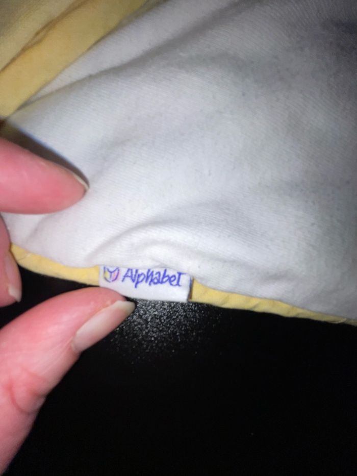 Tour de lit jaune à rayures et animaux – Alphabet - photo numéro 5