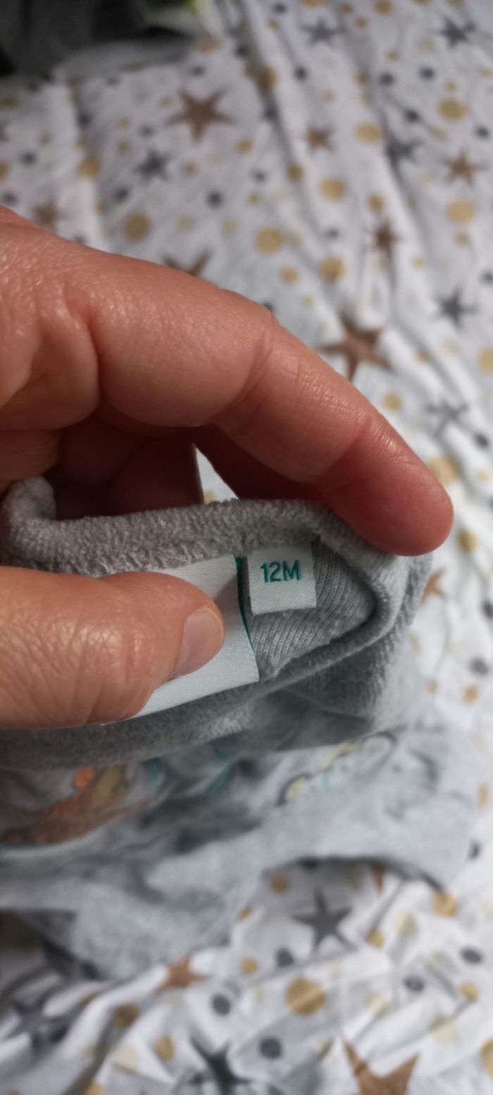 Pyjama velours 12 mois Winnie - photo numéro 4