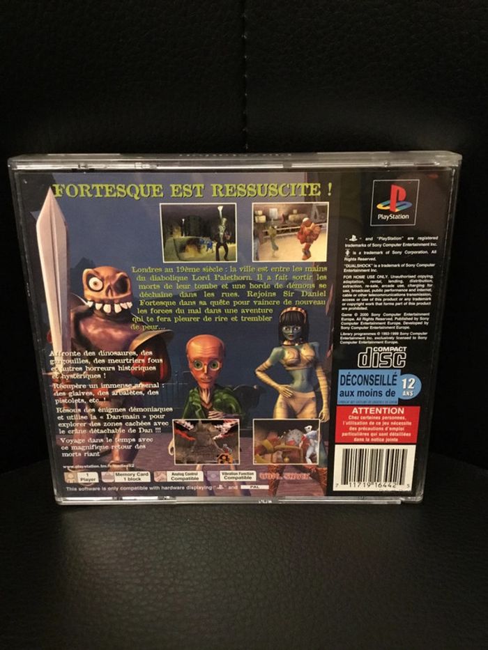 Jeu PlayStation 1 Medievil 2 pal - photo numéro 2