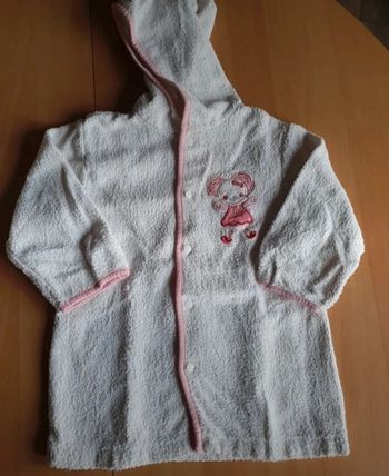 Peignoir fille 3 ans