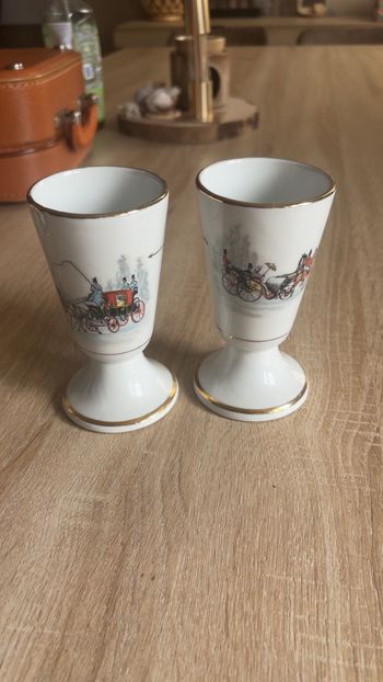 Lot 2 mug vintage