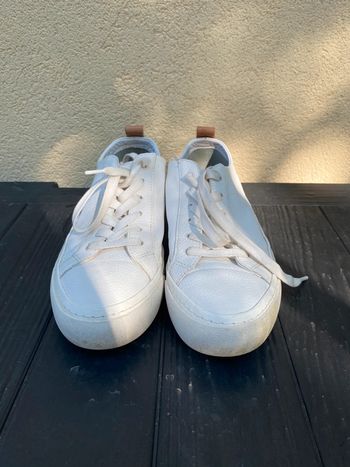 Baskets en cuir Massimo Dutti