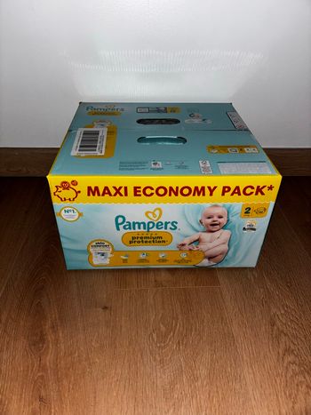 Maxi-Pack De 117 Couches Pampers Protection Premium Neuf Dans L’emballage  Taille:  2