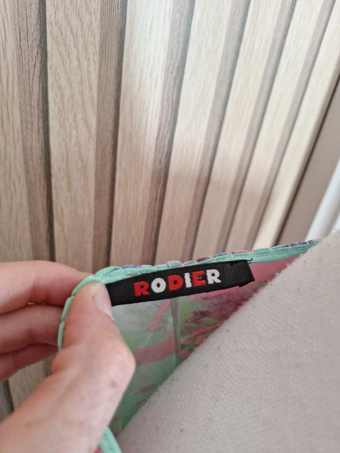 Robe longue fluide Rodier – imprimé floral multicolore t42 #F42XL-038 - photo numéro 2