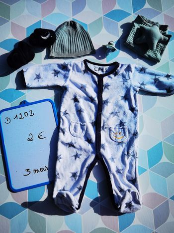 D1202 - pyjama garçon 3 mois