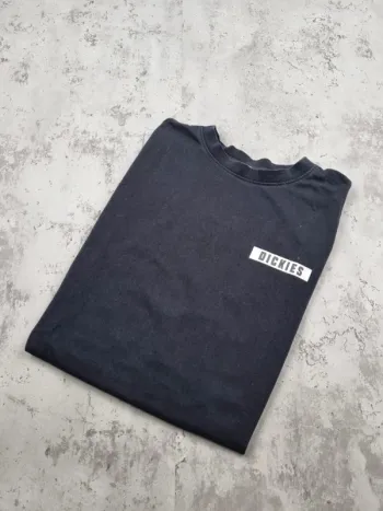 T-shirt Dickies noir – Taille S Hommes (mesures en photos)