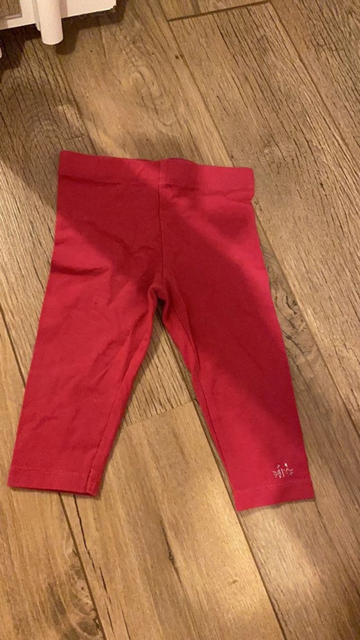 12 mois - orchestra legging fuchsia excellent état