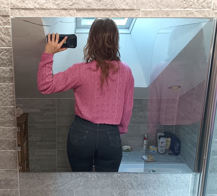 Cardigan rose - photo numéro 7