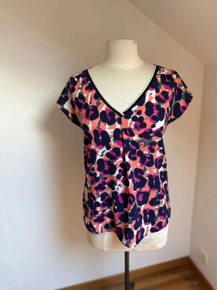 Beau top neuf Camaïeu coloré 🌸 S 36