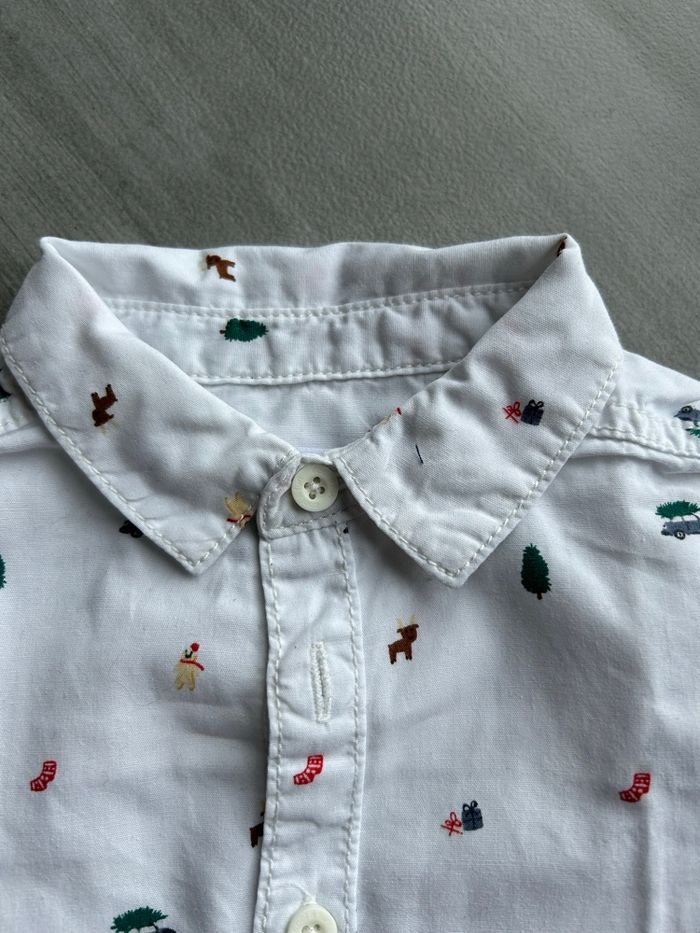 Chemise de Noël garçon 12 mois - photo numéro 4