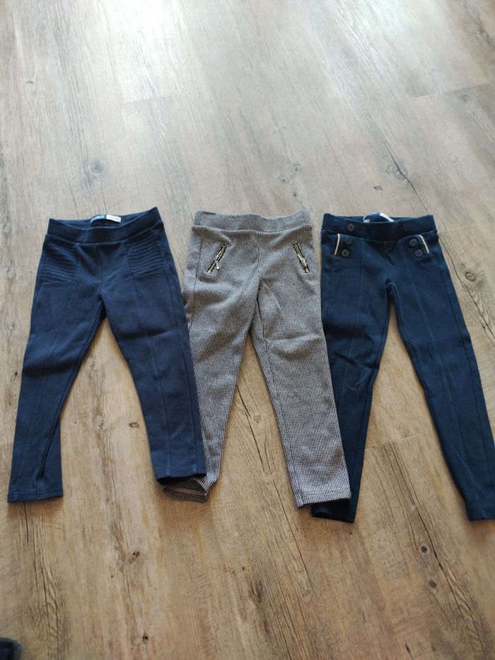 Lot de 3 pantalons 4 ans - photo numéro 2