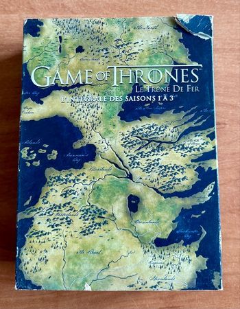 Coffret dvd « Game of Thrones »