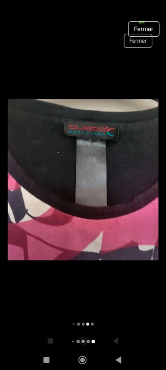 Robe courte été femme L Ousbok barcelona - photo numéro 5