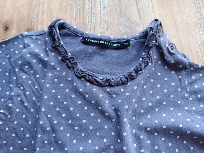 T-shirt manches longues fille 2 ans - photo numéro 3