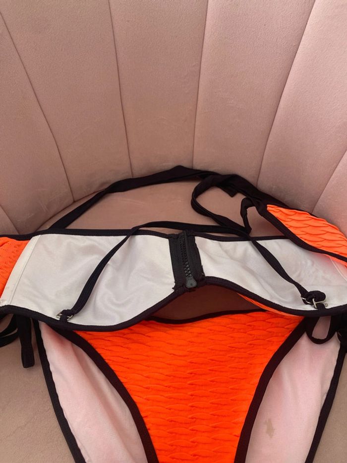 Maillot de bain, deux pièces fluo - photo numéro 2