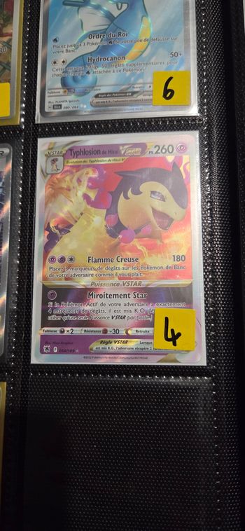 Carte Pokémon Typhlosion Vstar 054/189