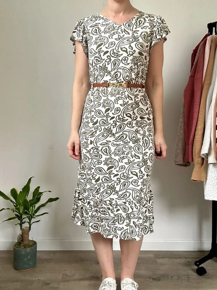 Agathe&Louise Robe midi écrue – Taille 36 – Neuve avec étiquettes - photo numéro 2