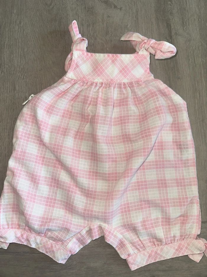 Barboteuse vintage petit bateau combishort - photo numéro 3